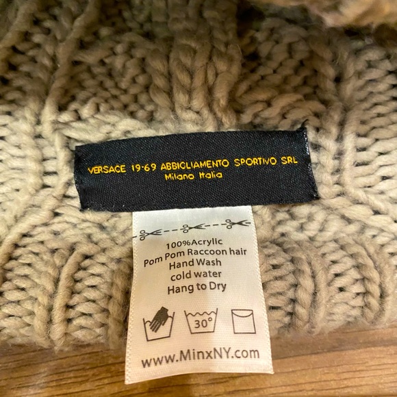 Authentic Versace Woven Hat in Beige - Picture 4 of 4